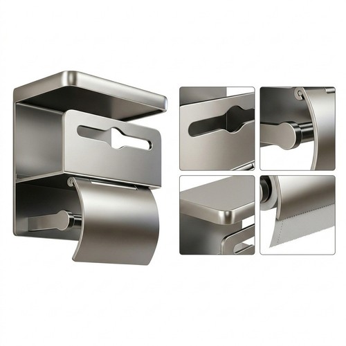 Multi use bathroom shelf - multi, no