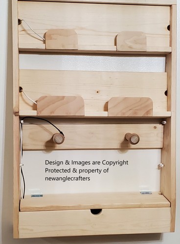 Wall mounted charging unit - unit, for