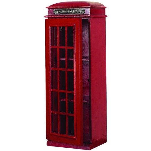 Red london telephone booth - london,